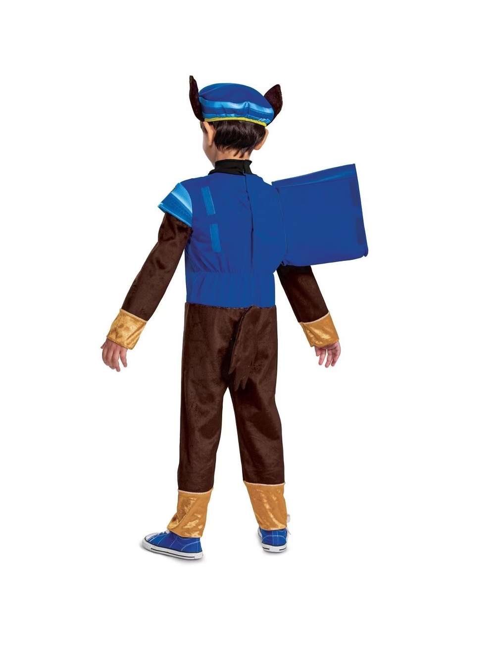 Paw Patrol Blue and Brown Chase Pup Costume - Picture 3 of 5